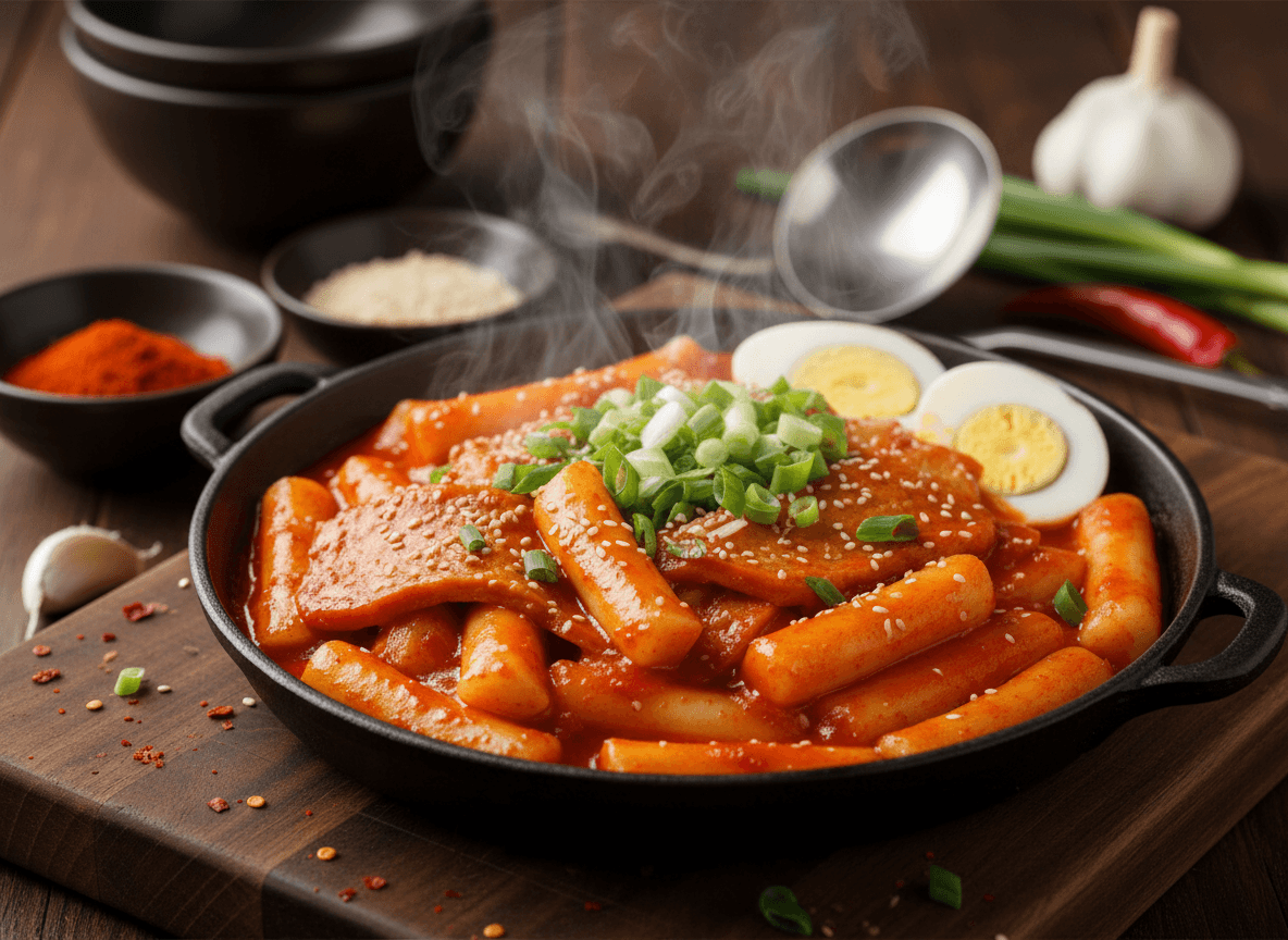 매콤달콤 떡볶이