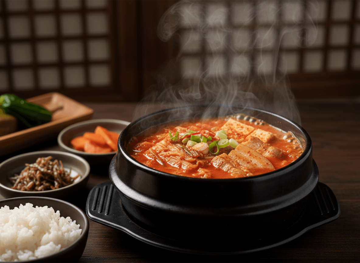 얼큰한 김치찌개